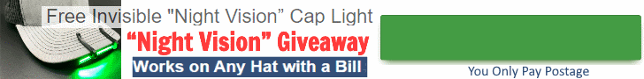 Free Cap Light for plumbing jobs.